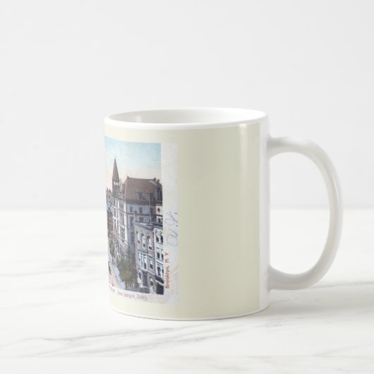 Bedford Ave., Brooklyn, NY 1906ヴィンテージスタイル コーヒーマグカップ (右)