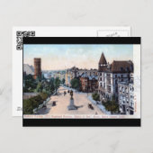 Bedford Ave., Brooklyn, NY 1906ヴィンテージ ポストカード (正面/裏面)