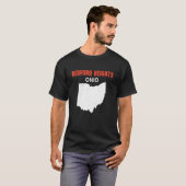 Bedford Heights Ohio USA State America Travel Ohio Tシャツ (正面フル)