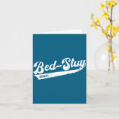 Bedford Stuyvesant Bed Stuy Brooklyn New York City カード (黄色い花)