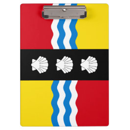 Bedfordshireクリップボードのフラグ クリップボード