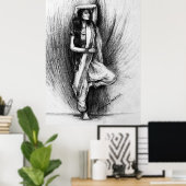 Bedhund – フィギュア絵を描ル ポスター (ホームオフィス)