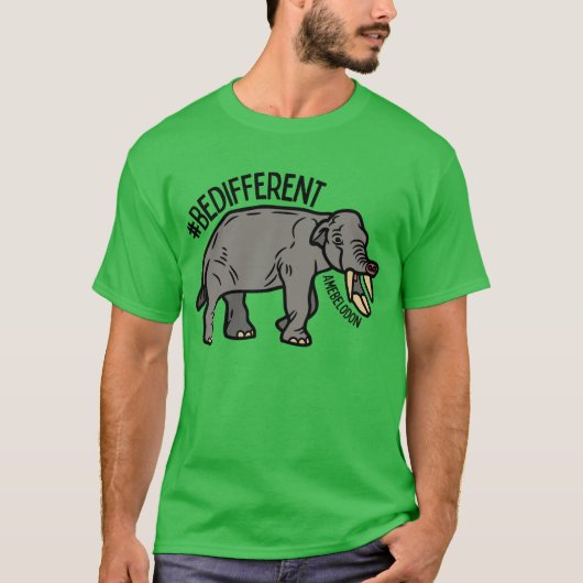 #BeDifferent アメベロドン Tシャツ (正面)