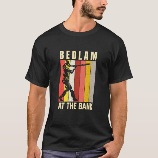 Bedlam At The Bank Baseball Fan Tシャツ (正面)