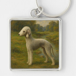 Bedlington Terrier キーホルダー