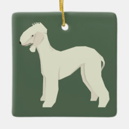 Bedlington Terrier セラミックオーナメント