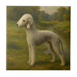 Bedlington Terrier タイル