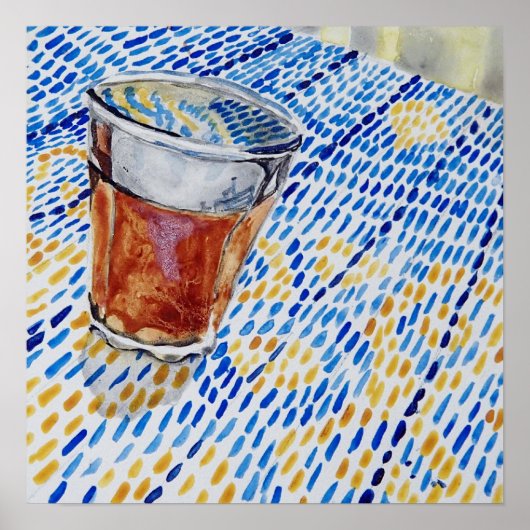 Bedouin Tea – ヨルダン，ペトラ ポスター (正面)