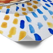 Bedouin Tea – ヨルダン，ペトラ ポスター (角)