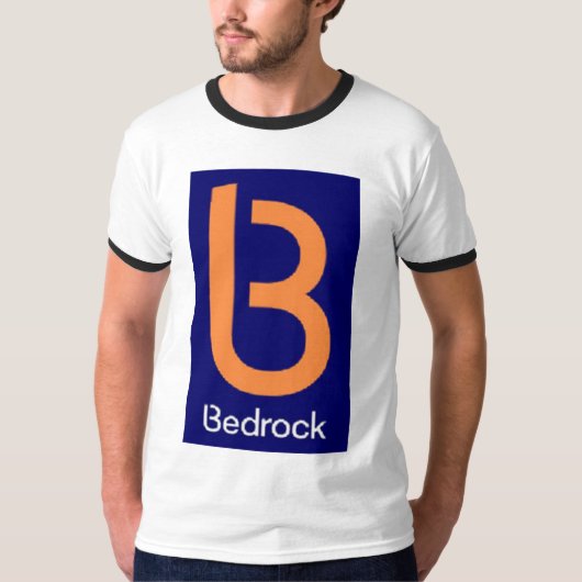 bedrock_new_logo tシャツ (正面)