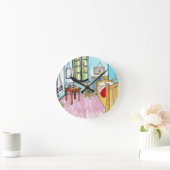 Bedroom ラウンド壁時計 (ホーム)