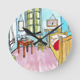 Bedroom ラウンド壁時計