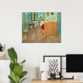 Bedroom in Arles by Vincent van Gogh ポスター (ホームオフィス)