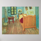 Bedroom in Arles by Vincent van Gogh ポスター (正面)