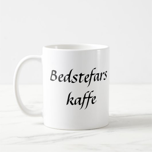 Bedstefars Kaffe コーヒーマグカップ (左)