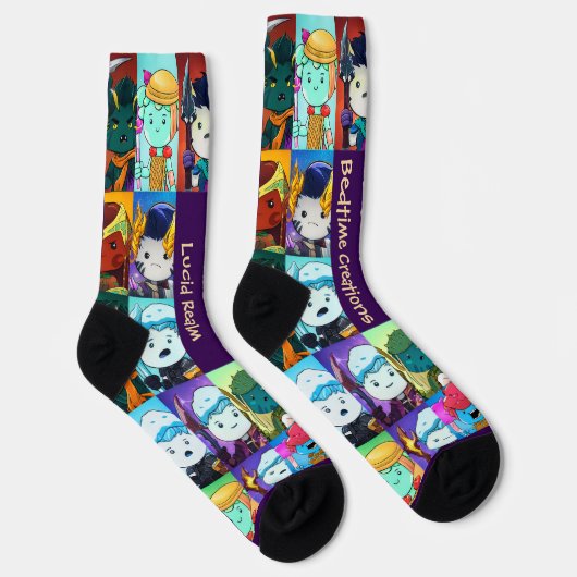 Bedtime Creations Lucid Realm Crew Socks ソックス (右)