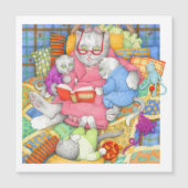 BEDTIME STORY磁気カード – 白 (正面)