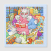 BEDTIME STORY磁気カード – 青 (正面)