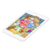 BEDTIME STORY 3x4フレキシブルマグネット – ホワイト マグネット (左側)