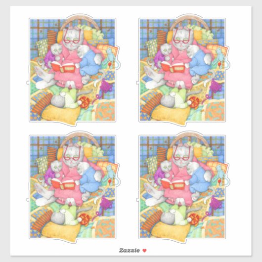 BEDTIME STORY 6"ビニールシール(4) シール (シート)