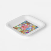 BEDTIME STORY 7"スクエア紙プレート ペーパープレート (傾斜あり)