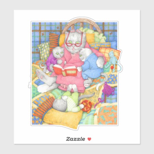 BEDTIME STORY 8"ビニールシール シール (シート)