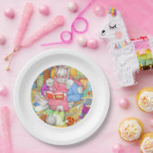 BEDTIME STORY 9"ラウンド紙プレート ペーパープレート (パーティー)