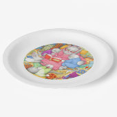 BEDTIME STORY 9"ラウンド紙プレート ペーパープレート (アングル)