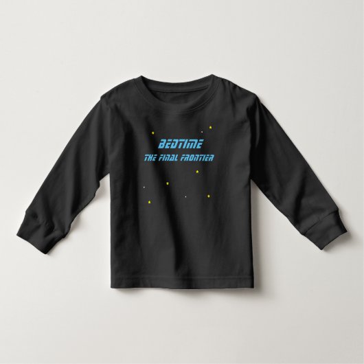 Bedtime The Final Frontier Top ベビーTシャツ (正面)