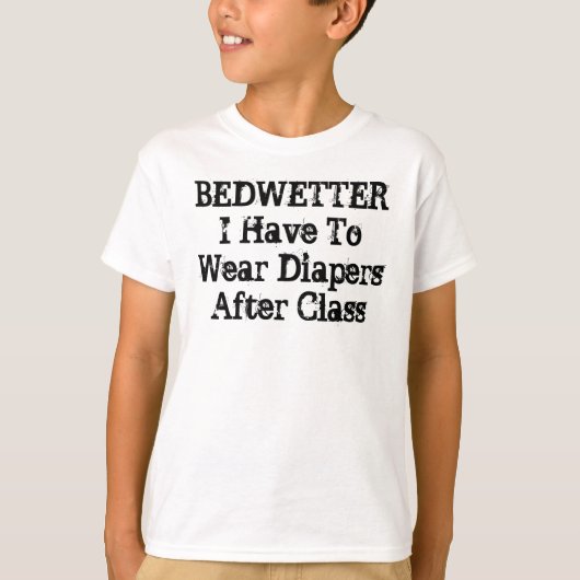 BEDWETTER Tシャツ (正面)