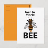 Beeが大好き ポストカード (正面/裏面)