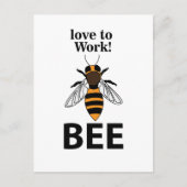 Beeが大好き ポストカード (正面)