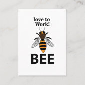 Beeが大好き 名刺 (正面)