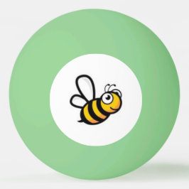 Beeで濃い緑に自分の輝きを作る 卓球ボール