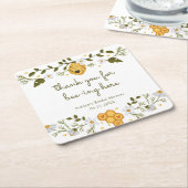 Beeに感謝を込めて ペーパーコースター (アングル)