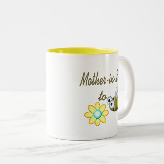 Beeの義理の母 ツートーンマグカップ (正面右)