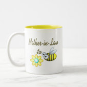 Beeの義理の母 ツートーンマグカップ (左)