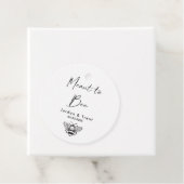 Beeの/シャワ結婚ーギフトラベルに向けて フェイバータグ (インサイチュ)