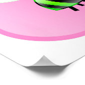 Beeアイコン ポスター (角)