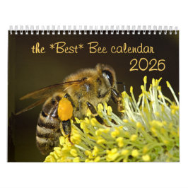 Beeカレ最高のンダー2025、写真と説明 カレンダー