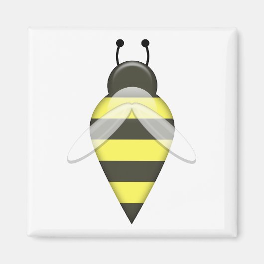 Beeシリーズ1角磁石 マグネット (正面)