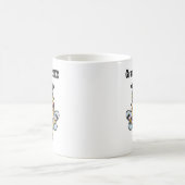 Beeパーソナライズされた卒業 コーヒーマグカップ (中央)