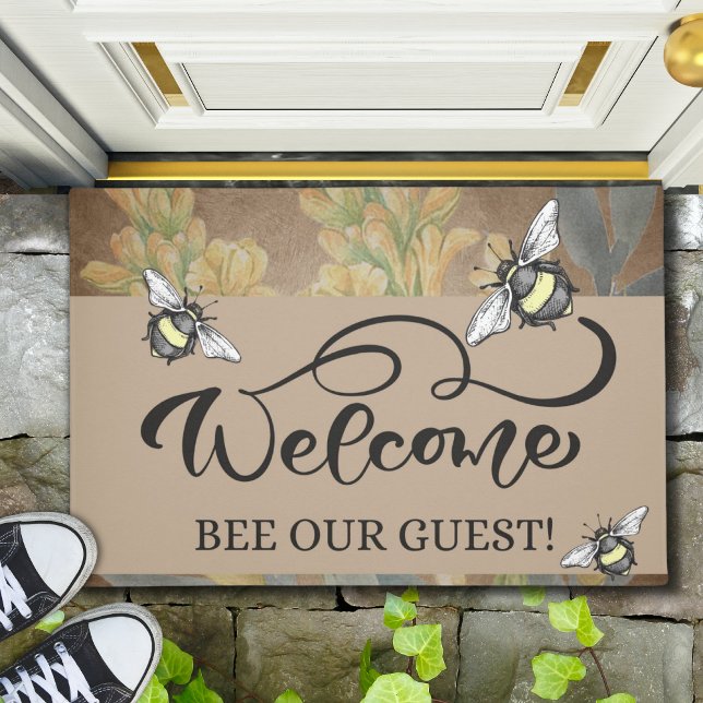 Beeファンシー Our Guest Doormat ドアマット (クリエイターアップロード済み)