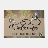 Beeファンシー Our Guest Doormat ドアマット (正面)