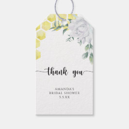 Beeフローラ結婚-'Thank You ギフトタグ