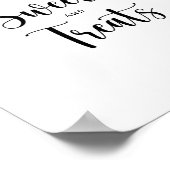 Beeフローラ – スイーツとお菓子の赤ちゃんシャワー ポスター (角)