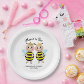 Beeブライダルシャワー紙プレート ペーパープレート (パーティー)