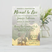 Beeブライダルシャワー 招待状 (スタンド正面)