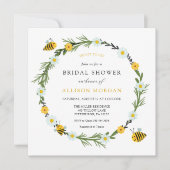 Beeブライダルシャワー 招待状 (正面)