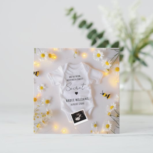 Beeベビー発表ソーシャルメディア 招待状 (スタンド正面)